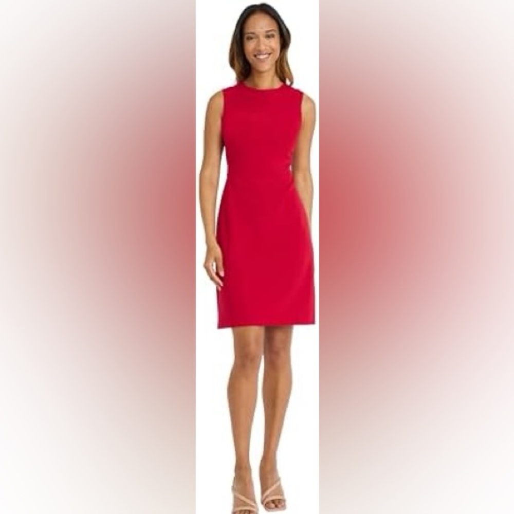 Maggy London Vibrant Red Mini Dress